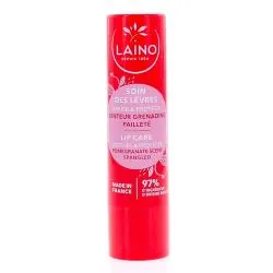 LAINO Soin des lèvres fragilisées parfum grenadine stick 4g