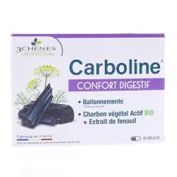 LES 3 CHÊNES Carboline 30 gélules