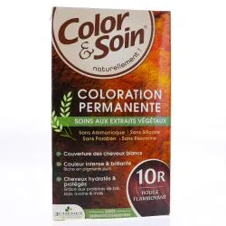 LES 3 CHÊNES Color & soin n°10R rouge flamboyant