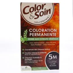 LES 3 CHÊNES Color & soin n°5M châtain clair acajou