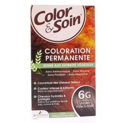 LES 3 CHÊNES Color & soin n°6G blond foncé doré