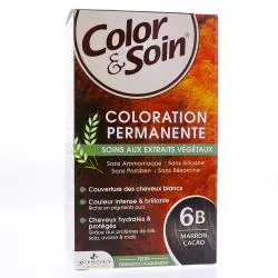 LES 3 CHÊNES Color & soin n°6B marron cacao