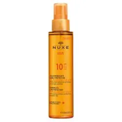 NUXE Sun huile bronzante visage corps SPF10 spray 150ml