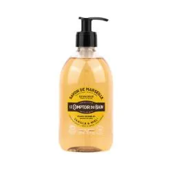 LE COMPTOIR DU BAIN Savon liquide de Marseille vanille miel flacon 500ml
