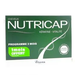 VITAVEA Nutricap kératine vitalité 90 capsules