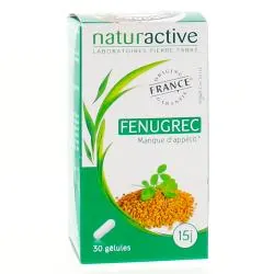NATURACTIVE Fenugrec 30 gélules 30 gélules