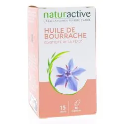 NATURACTIVE Elusanes Huile de Bourrache 30 capsules