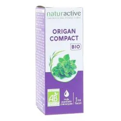 NATURACTIVE Huile Essentielle Bio Origan Compact flacon 5ml