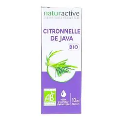 NATURACTIVE Huile Essentielle Bio Citronnelle de Java flacon 10ml