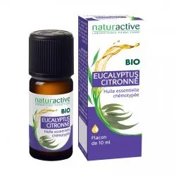 NATURACTIVE Huile essentielle bio eucalyptus citronné flacon 10ml