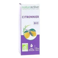 NATURACTIVE Huile Essentielle Bio Citronnier flacon 10ml