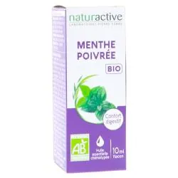 NATURACTIVE Huile Essentielle Bio Menthe Poivrée flacon 10ml