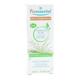 PURESSENTIEL Citronnelle de java bio flacon 10ml