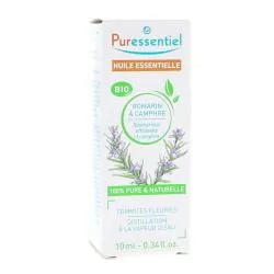 PURESSENTIEL Huile essentielle Romarin à camphre bio flacon 10ml