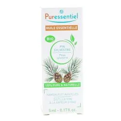 PURESSENTIEL Huile essentielle Pin sylvestre bio flacon 5ml
