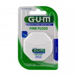 GUM Fine floss fil dentaire ciré fin n°1555 55 m