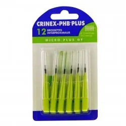 CRINEX PHB Plus brossettes vertes 2,4 mm x12
