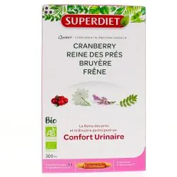 SUPERDIET Quatuor urinaire bio 20 ampoules