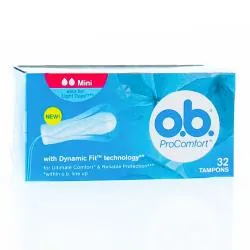 OB Pro confort tampons mini x 32