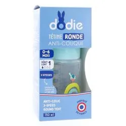 DODIE Biberon anti-colique Tétine ronde 150ml