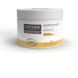 CATTIER Beurre de karité parfum miel bio pot 100g