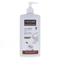 CATTIER Lait corps adoucissant bio parfum beurre de coco vanille flacon pompe 500ml