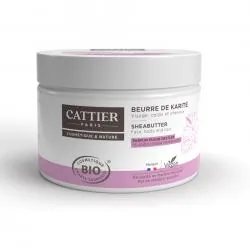 CATTIER Beurre de karité parfum fleur des îles bio pot 100g