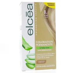 ELCEA Coloration permanente à l'aloé vera blond clair 8