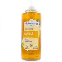 NATESSANCE Gel douche Vanille bio flacon 1L
