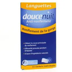 DOUCE NUIT Languettes anti-ronflement 14 sachets
