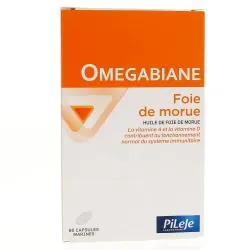 PILEJE Omegabiane foie de morue boîte 80 capsules