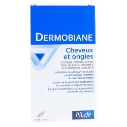 PILEJE Dermobiane cheveux et ongles boîte 40 gélules
