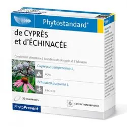 PHYTOPREVENT Phytostandard cyprès échinacée boîte 30 comprimés
