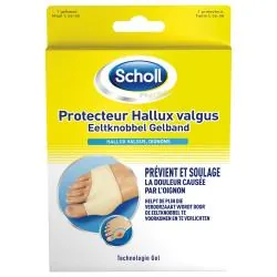 SCHOLL Protecteur hallux valgus oignon taille 36/38