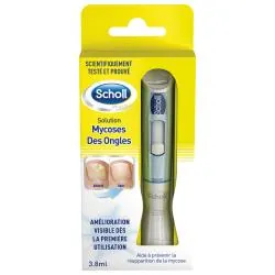 SCHOLL Solution mycoses des ongles 2 en 1 -  5 limes + stylo 3,8ml