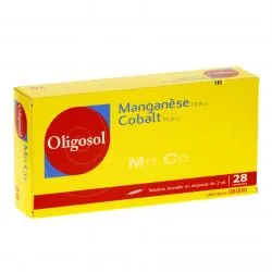 OLIGOSOL Manganèse-Cobalt boîte de 28 ampoules