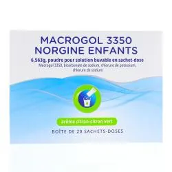 Movicol MACROGOL Enfants20 sachets boîte de 20 sachets