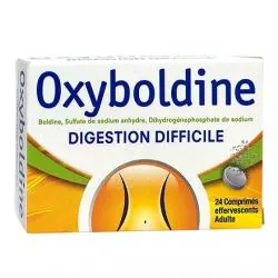 Oxyboldine 2 tubes de 12 comprimés