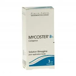 MYCOSTER 8% flacon de 3 ml