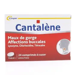 Cantalène boîte de 24 comprimés