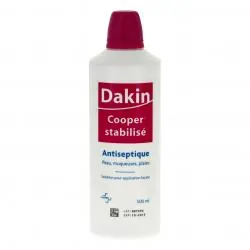 Dakin cooper stabilisé flacon de 500 ml