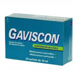 Gaviscon boîte de 24 sachets-doses