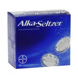 Alka Seltzer 324 mg boîte de 40 comprimés