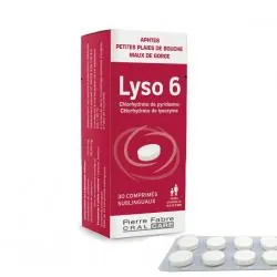 Lyso 6 boîte de 30 comprimés