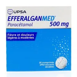EFFERALGANmed 500 mg boîte de 16 comprimés effervescents