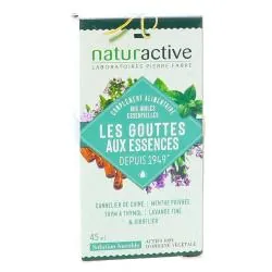 NATURACTIVE Gouttes respiratoires aux huiles essentielles BIO flacon de 45 ml