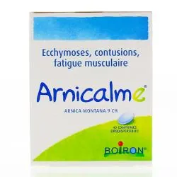 ARNICALME Echymoses, Contusions, Fatigue Musculaire 40cp oro-dispersible boîte de 40 comprimés