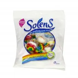 SOLENS Bonbons arc en ciel sans sucre sachet de 100g