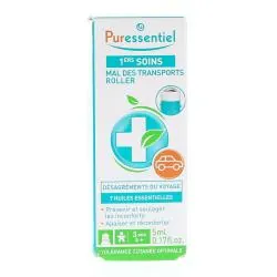 PURESSENTIEL Mal des transports roller aux 7 huiles essentielles 5ml