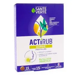 SANTÉ VERTE ActiRub pastilles boîte de 15 pastilles